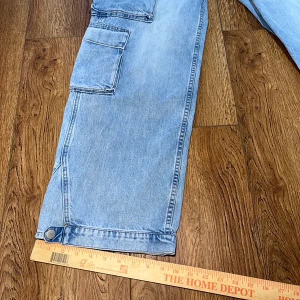 Denim Forum Aritzia The '90s Millie Hi-Rise Cargo Jeans Size‎ 29 Baggy Capsule - Image 6