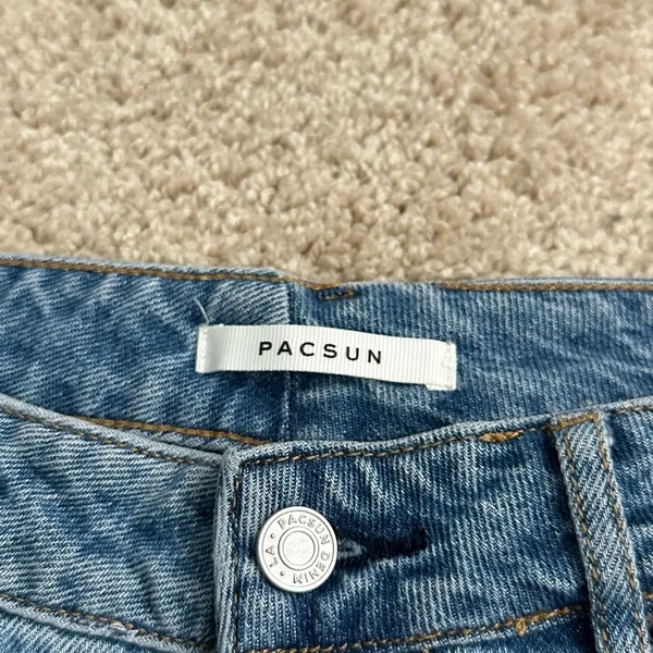 NWT Pacsun Women's Blue Mom Jeans - Image 2