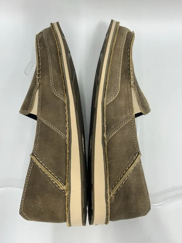 NEW Ariat Women’s Bomber Cruiser Shoes 9.5 B Brown Leather Slip On Moc Toe - Image 6