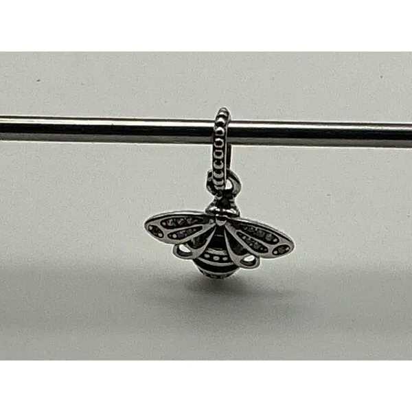 Pandora 398840C01 Sparkling Queen Bee Pendant Sterling Silver CZ Retired - Image 3