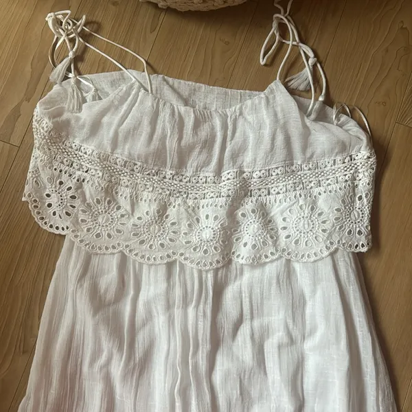 ZARA WHITE DRESS - Image 2