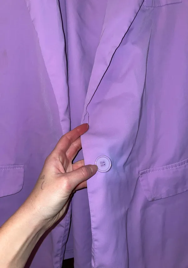 Lilac Blazer Set Purple - Image 3