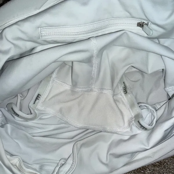 Lululemon Pleated Circut Breaker Skort Women White Pleated Athletic Running‎ - Image 5