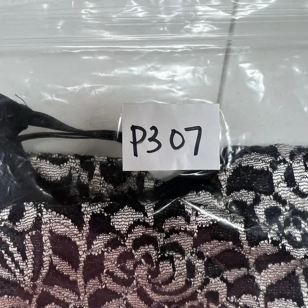 Vtg L Large Baby‎ Lace Cami Tank Top Y2K Goth Grunge Whimsigoth Festival Punk - Image 10