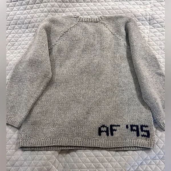 Vintage Abercrombie Wool Sweater - Image 2
