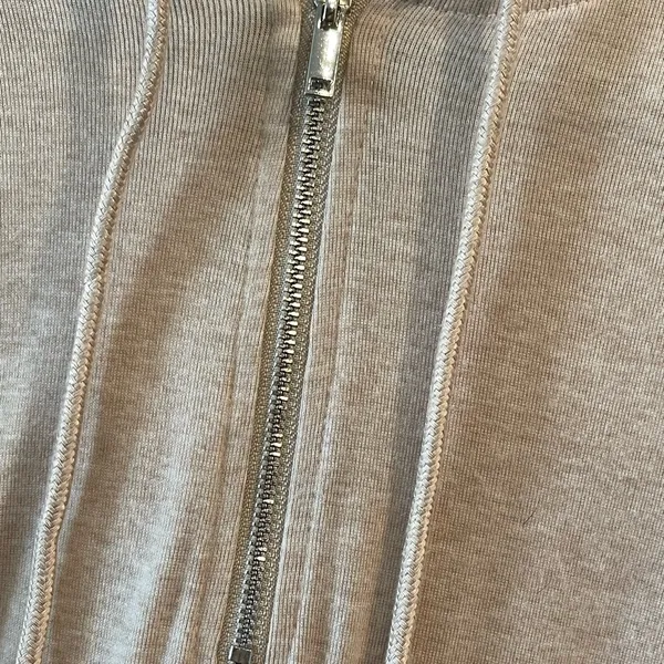 Apricot Hooded Sweatshirt Size M - Image 2