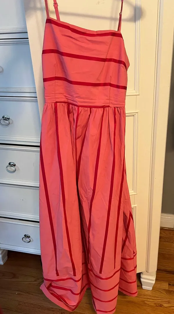 Pink & Red Maxi Dress - Image 2