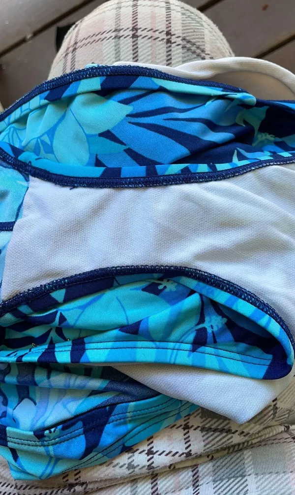 Speedo Floral Cross Over Swimsuit - Image 3
