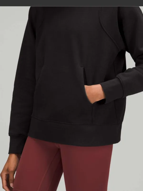 Lululemon Loungeful Hoodie 6‎ black - Image 3