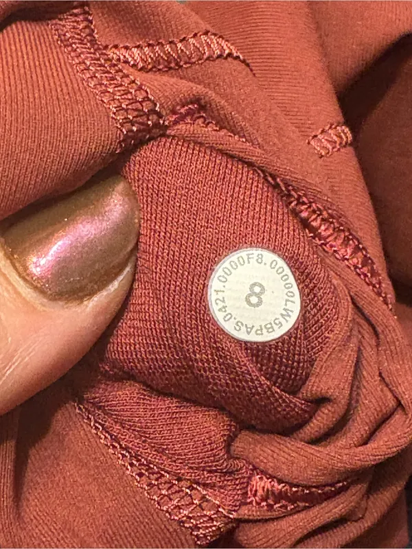 lululemon athletica Wunder Under High-Rise Dusty Rose-Mauve size 8 - Image 4