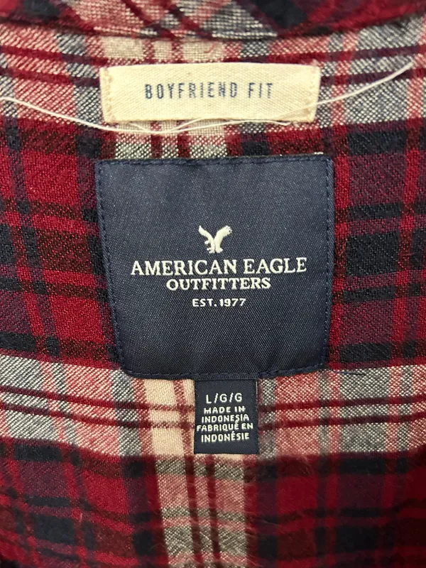 American Eagle Outfitters Boyfriend Flannel - Image 3