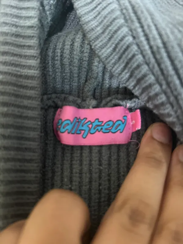 Edikted Knit Hoodie - Image 3
