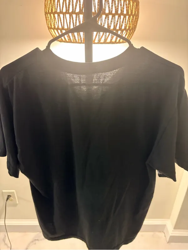 Von Dutch Black Crewneck Tee with Subtle Logo - Image 5