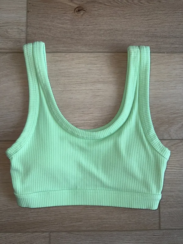 ALO Ribbed Sports Bra - Image 2