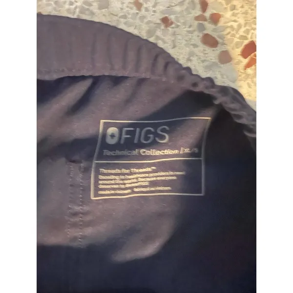 Figs Cairo™ Cargo Scrub Pants X-Large’s navy - Image 9