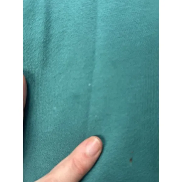 lululemon Scuba Pullover Hoodie Side Slit Logo Oversized Turquoise Blue XS/S - Image 12