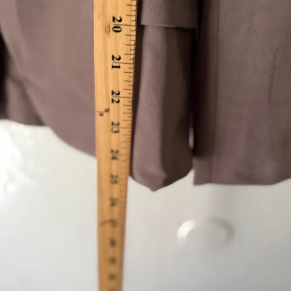 Spanx The Perfect Blazer Women’s M Brown Stretch‎ Jacket Career NWT - Image 7