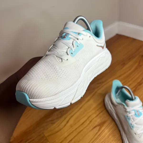Hoka One One Arahi 7 “Frost Rose Gold” Size 9W B NO BOX - Image 20