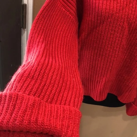 Sanctuary red knit sweater - Image 3