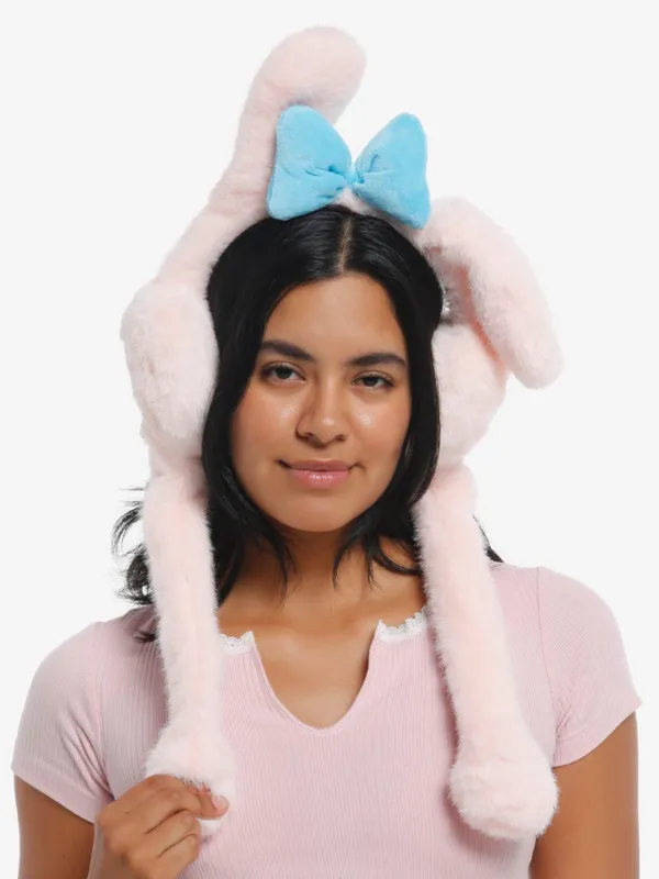 Sanrio My Melody Plush Pink Earmuffs with Moveable Ears - Image 2