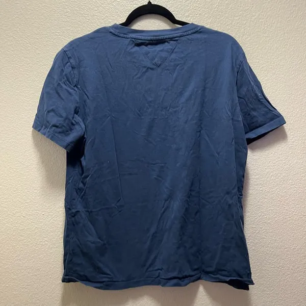 Tommy Hilfiger Tommy Jeans Vintage Short Sleeve Embroidered Crew T-Shirt Size Large - Image 6