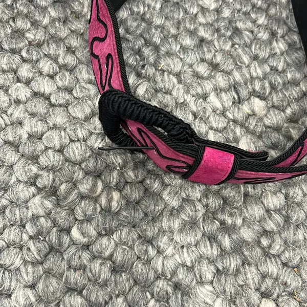 Omega BLACK PINK FUNKY Belt SIZE S‎ - Image 5