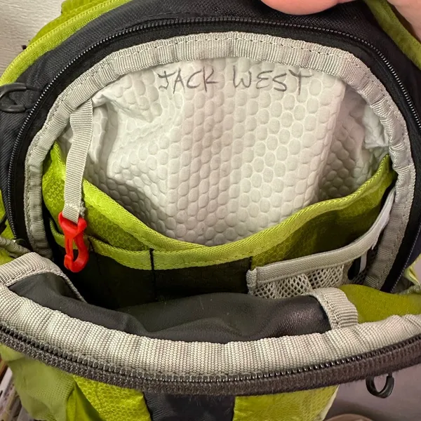 Osprey Green Ozone Day Hiking Backpack - Image 5