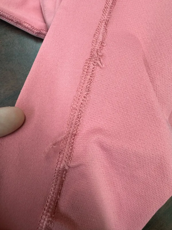 Gymshark Pink Athletic Leggings Size Small - Image 4