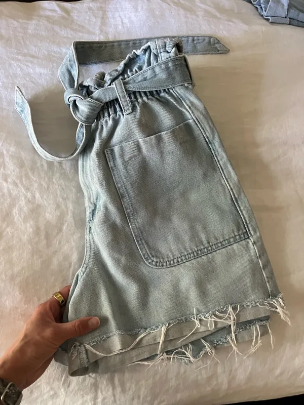 Zara high waisted mom shorts  - Image 9
