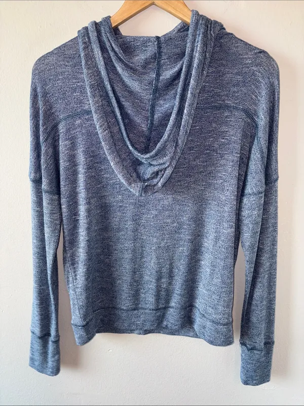 NFL Chicago Bears Heathered Cowl Neck Hoodie - Image 4