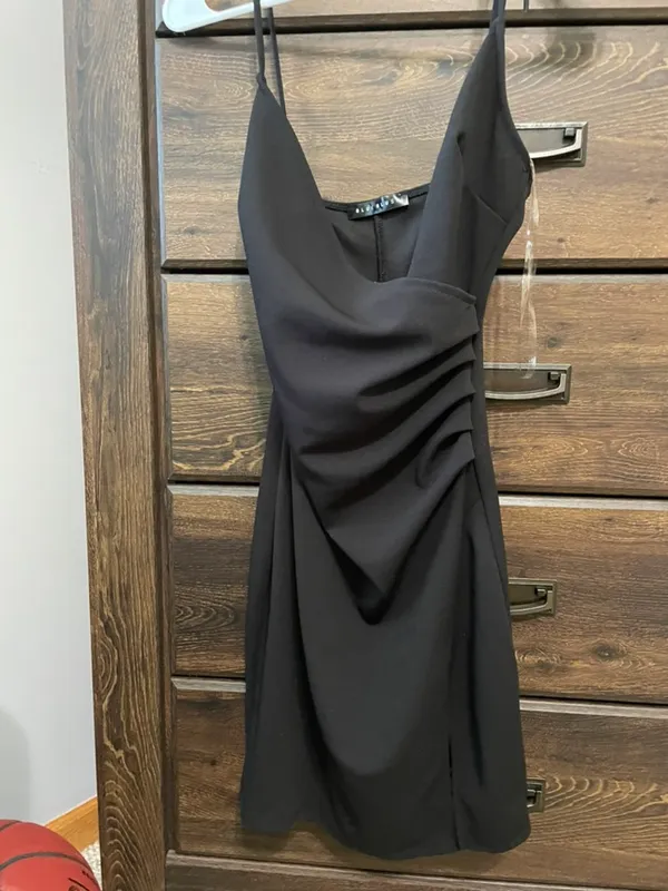 Lucy in the Sky Little Black Bodycon Dress - Image 3