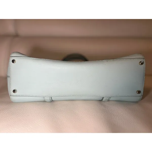 Kate Spade New York Loden Newbury Lane Satchel Hand Bag Light Blue Saffiano‎ - Image 3