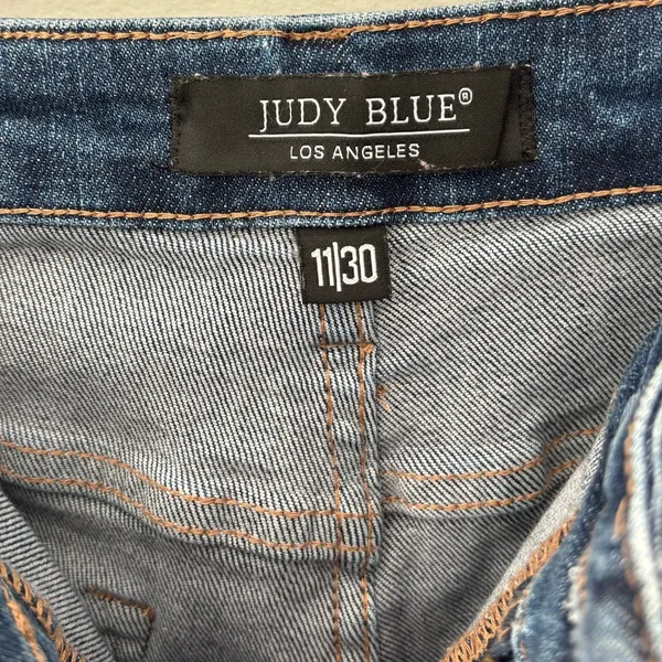 Judy Blue Wide Leg Jeans Medium Wash Denim - Image 8