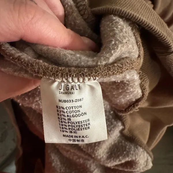 Brandy Melville Erica Sweatshirt Brown - Image 4