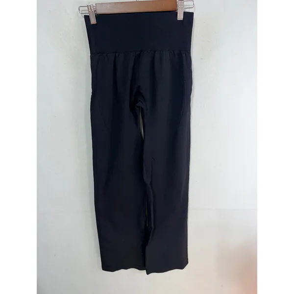 Halara Leggings High Waisted Scrunch Butt Tummy Control M Black Yoga UltraSculpt - Image 7