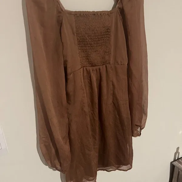 Sadie & Sage‎ small mini dress Brown - Image 10