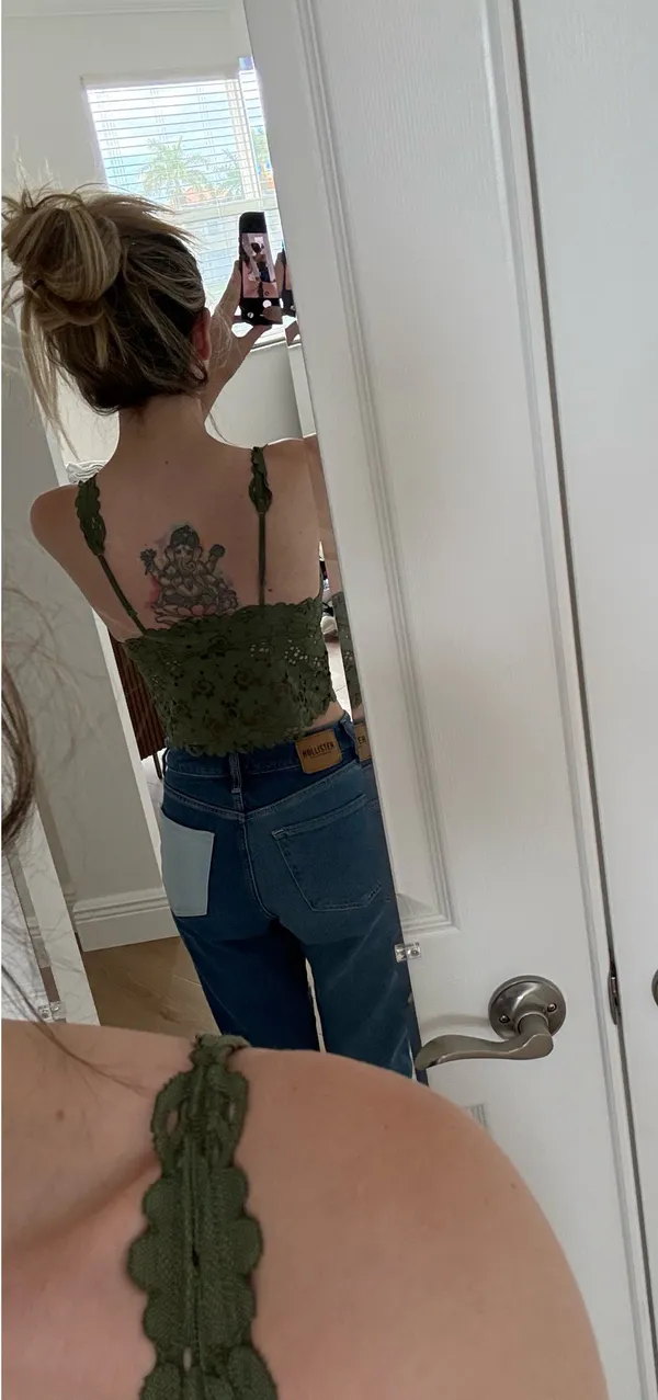 Aerie Crop Top Bralette Lace - Image 3