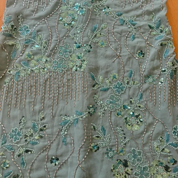 Princess Polly telenova halter green sequin mini dress - Image 4