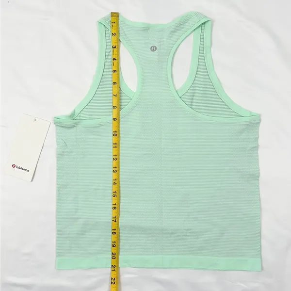 Lululemon NWT Swiftly Tech Racerback Tank Top 2.0 Waist Length - Sea Mist - 8 - Image 7