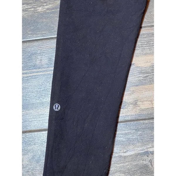 Lululemon Reversible Wunder‎ Under Crop Black Leggings Size 4 Multi Color Yoga - Image 9