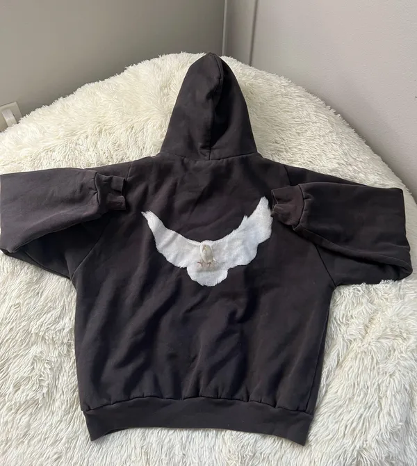 Yeezy Gap Engineered by Balenciaga Dove Hoodie Black - Image 4