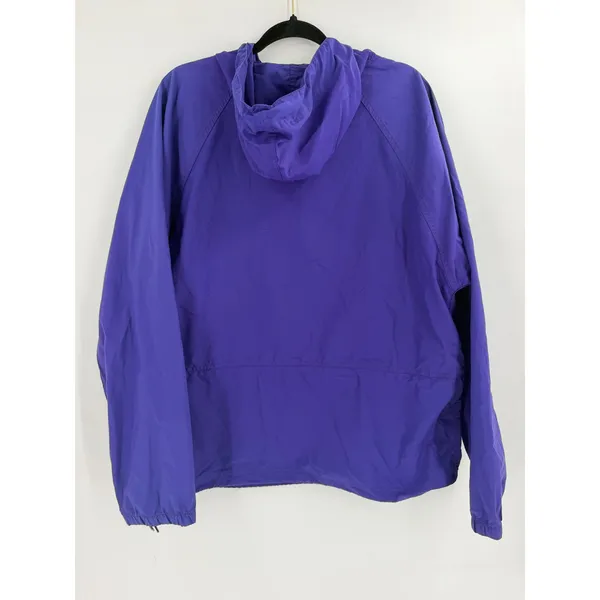 LL Bean Anorak Pullover Women XL Purple Vintage 90s Y2K Gorpcore - Image 10