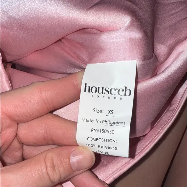 NWT House of CB Cosette Sleeveless Satin Cocktail Minidress HOUSE OF CB - Image 9