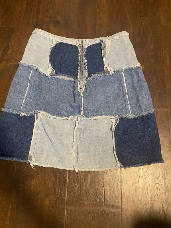 Princess Polly Denim Mini Skirt - Image 3