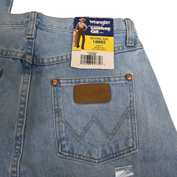 Wrangler Womens 13x32 Cowboy Cut Natural Rise Jean NEW - Image 7