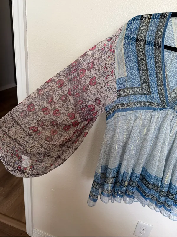 Free People Aliyah Printed Tunic XS - Image 4