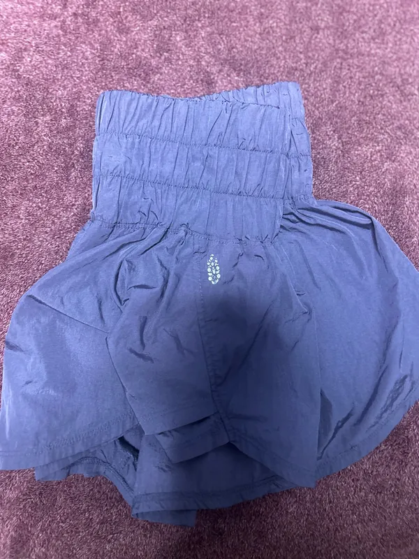 purple/blue free people movement shorts-size small - Image 3