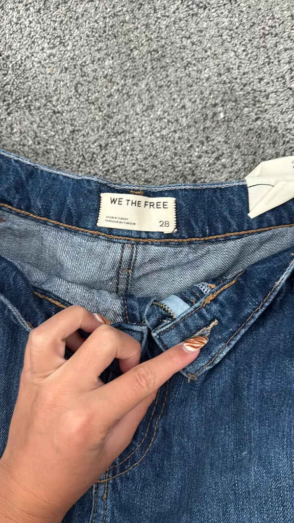 Free People Skirt Denim - Image 3