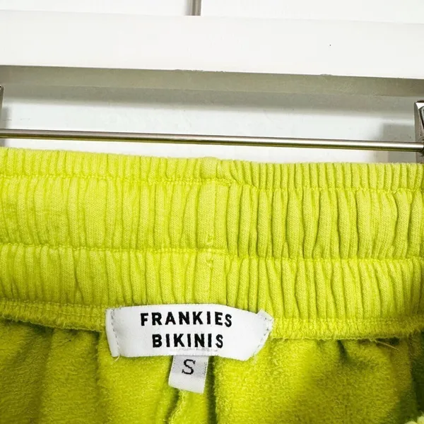 Frankies Bikinis Burl Shorts Size Small‎ Pink Butterfly Sweatshort Forest Fairy - Image 7