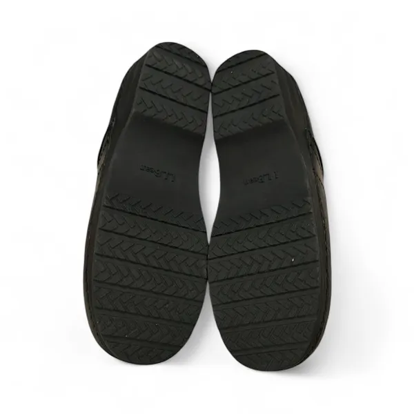 L.L. Bean Clog Women's Black Leather Professional Mules 8 - Image 3